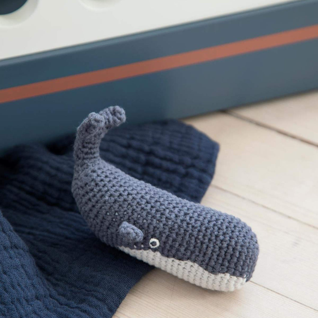 Hochet baleine au crochet