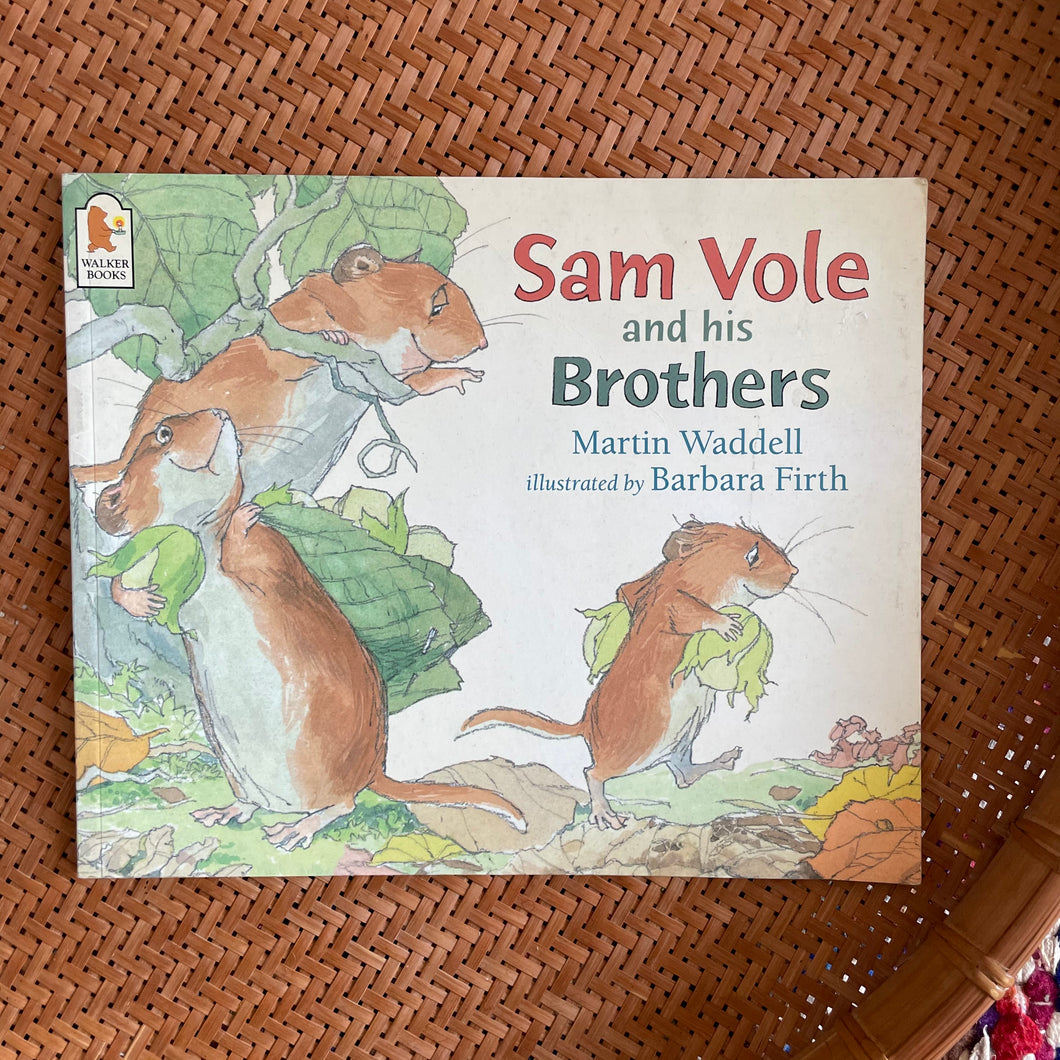 Sam Vole et ses frères - Sam vole and his brothers - Martin  Waddell / Barbara Firth