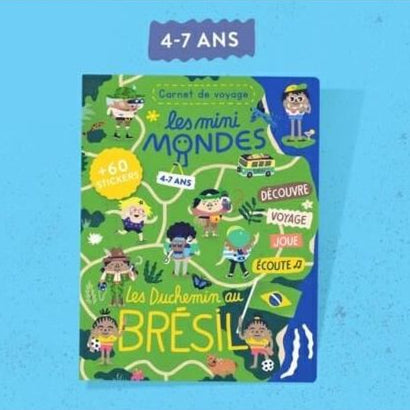 Carnet de voyage Brésil - Les Mini Mondes