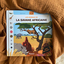 Load image into Gallery viewer, Doc flap - les animaux de la savane
