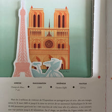 Load image into Gallery viewer, Paris, la ville en 3D dans un livre à découper - Sandra Lawrence
