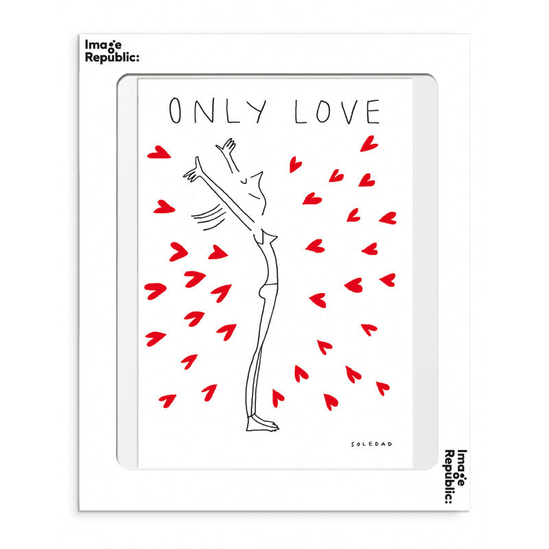 Affiche ‘ Only love ´ - Soledad Bravi