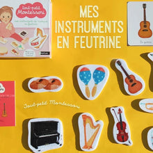 Charger l&#39;image dans la galerie, Mes instruments de musique en feutrine - Tout-petit Montessori -
