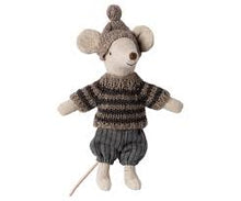 Load image into Gallery viewer, Knitted Sweater And Hat - Accessoires pour souris  Maileg
