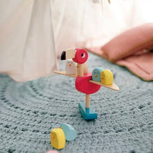 Cargar imagen en el visor de la galería, jeu  d&#39;équilibre flamant rose
